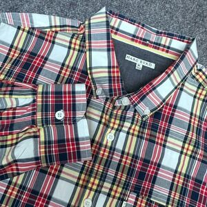 Marc‎ Ecko Cut & Sew Men's XL Plaid Button-Down Shirt — Y2K / 2000s Streetwear